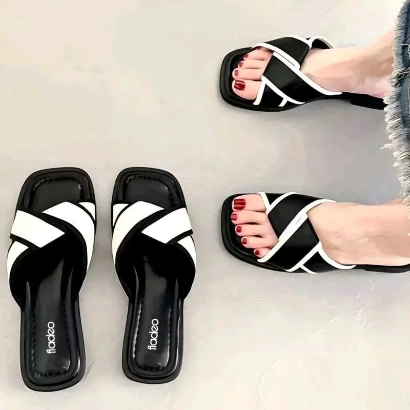 Sandal Flop Fladeo Wanita || Sendal flat Teplek Terbaru