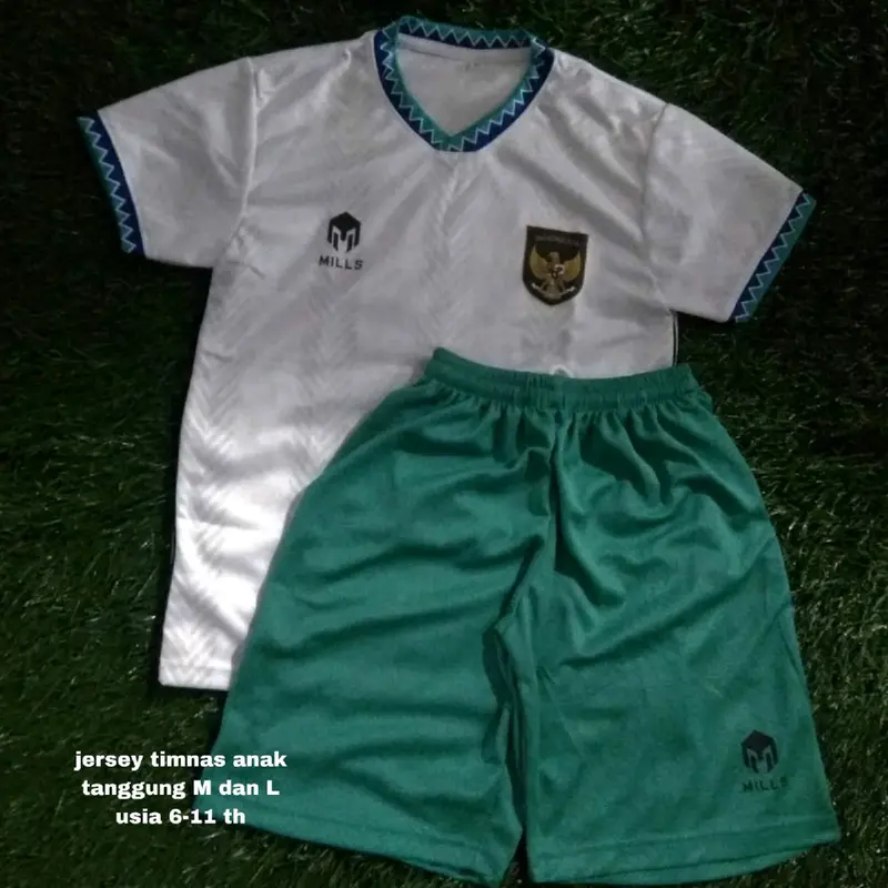 JERSEY SETELAN ANAK TIMNAS USIA 2 TAHUN SAMPAI 11 TAHUN 1