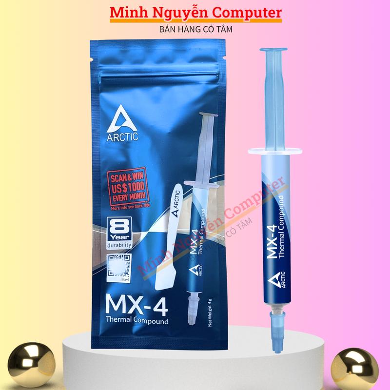 Keo tản nhiệt Arctic MX4 4g, keo tản nhiệt CPU - GPU