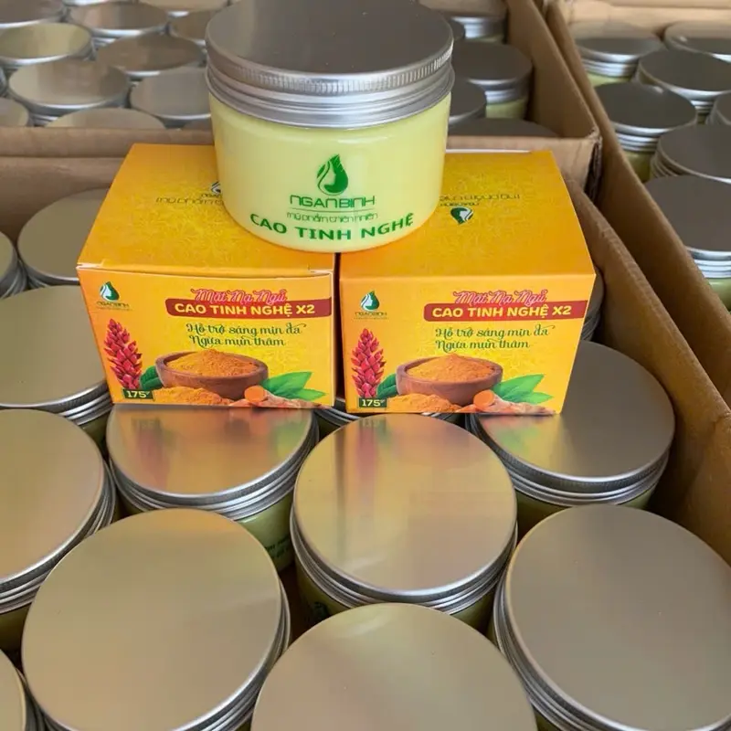 Cao Tinh Nghệ 175gr Dưỡng Da , Làm Đẹp Da , Chăm Sóc Da Nữ Skincare 5