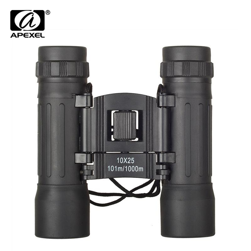 Kính Thiên Văn Thu Phóng Nhỏ Gọn 10X25, Ống Nhòm Chống Thấm Nước, Ống Kính Chạy Bằng Điện, Tầm Xa, 1000M, Quang Học HD Gấp Gọn, Mạnh Mẽ, Mini BAK4 2