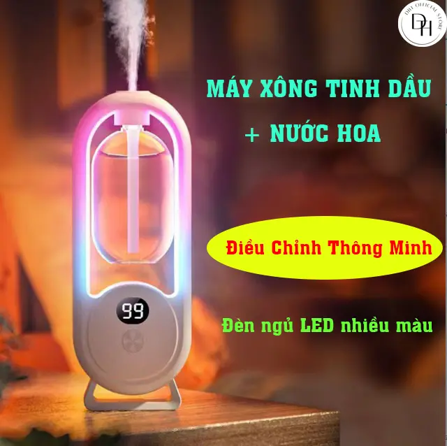 Máy xông tinh dầu, nước hoa tự động P8 PRO khuyếch tán tinh dầu tạo hương thơm phòng, bàn làm việc