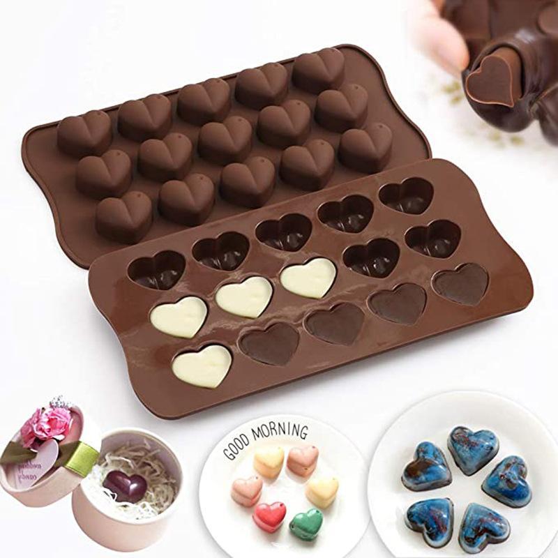 Product Introduction of Washable Reusable Heart Shaped Silicone Patch Mold, Multi-grid DIY Resin Mold, Handmade Mold for Pendant Ornament Candle Soap Making 15