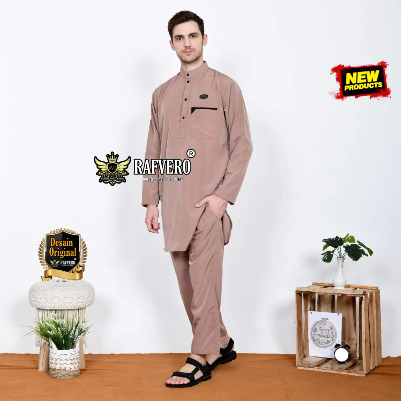 baju setelan qurta pakistan pria terbaru / baju qurta pakistan satu set free peci dan tasbih / baju setelan qurta pria dewasa model terbaru katun koko Muslim Panjang Tangan Tebal Kurta