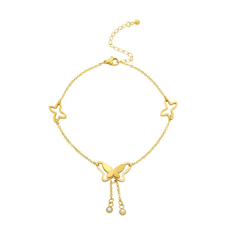 Product Introduction of Fashion Butterfly And  Pendant Anklets Women Yoga Beach Anklet 16