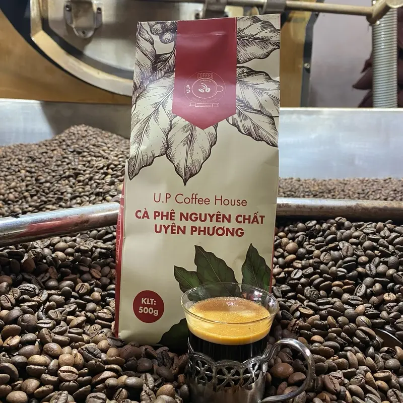 MÃ 1: 500g Cà phê nguyên chất phin thượng hạng- đậm, đắng, thơm - Hương vị tuyệt vời - Cafe, Coffee 3