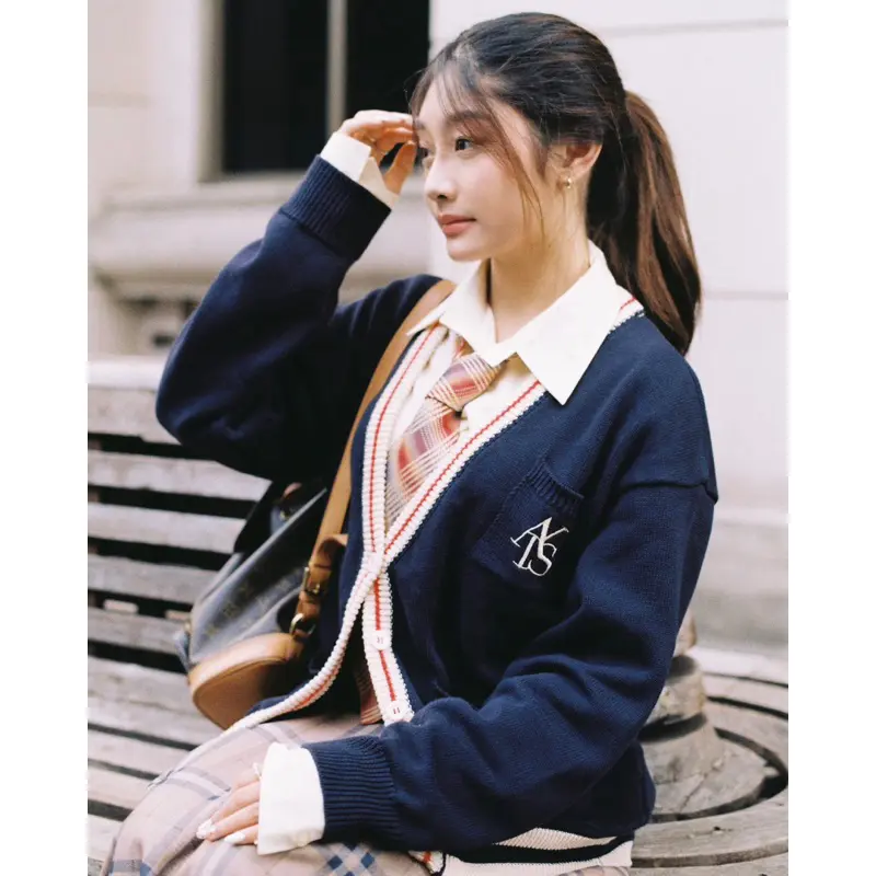 Áo len KNIT COTTON CARDIGAN-Chất Len Mềm Mịn Siêu Đẹp Áo Len Cardigan Nam Nữ local Brand Uta Anime/ Blue Line Menswear Dệt 7
