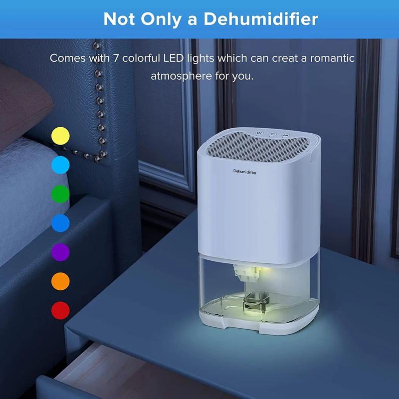 Product Introduction of Haijieer 350ML/D Dehumidification capacity Dehumidifier Small household indoor basement dry moisture absorbent clothes dryer 14