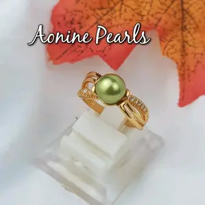 Aonine Pearls - Cincin Keisha Mutiara Asli