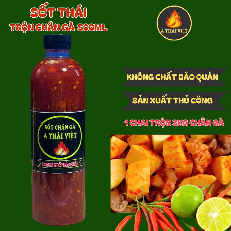Sốt trộn chân gà A Thái Việt 500ml - Gia Vị Nước Sốt