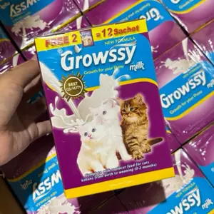 ALFAMEGA GROWSSY KUCING 1 SACHET - Susu Anak Kucing Kitten Cat Milk 20gr 20 gr 20gram
