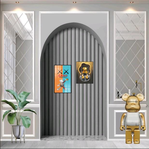 Phông nền livestream chụp ảnh quay video khổ lớn treo tường, dán tường  Phụ Kiện Camera Đèn Decor Decor Phòng