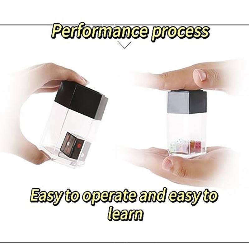 Product Introduction of Explosion Dice 1 Change 8 Magic Trick Dice Props Close-Up Performance Magic Prop 23