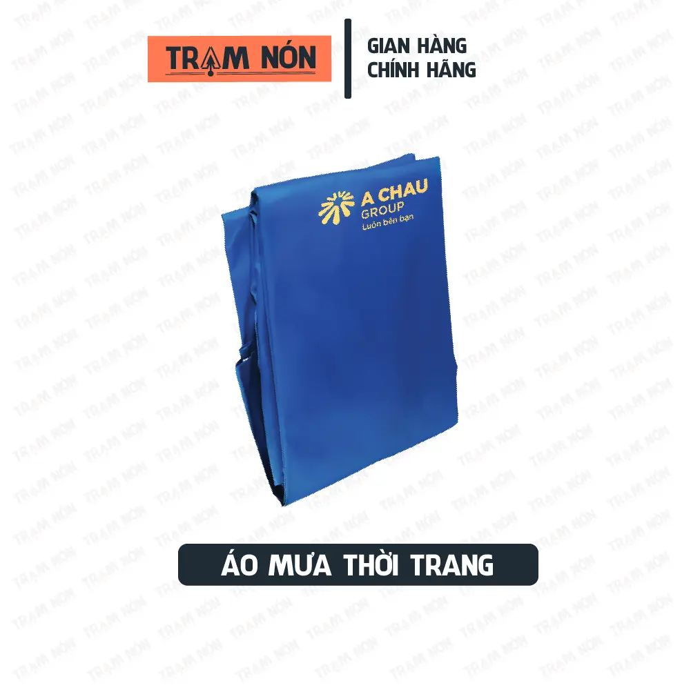 Áo mưa thương hiệu Á CHÂU mẫu mã thời trang, bền, đẹp, che mưa tốt