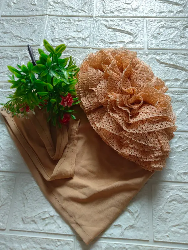 Ciput Turkey Premium - Cepol dalaman Hijab Renda 3