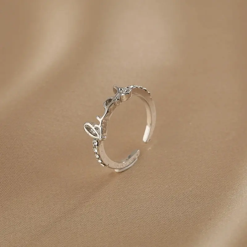 Cincin Set Motif Bintang Luck  Model Terbaru 1163 4