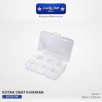 Gambar Kotak obat / Vitamin Harian 6 kotak dari Lucky Star Plastics Kab. Gresik 2 Tokopedia