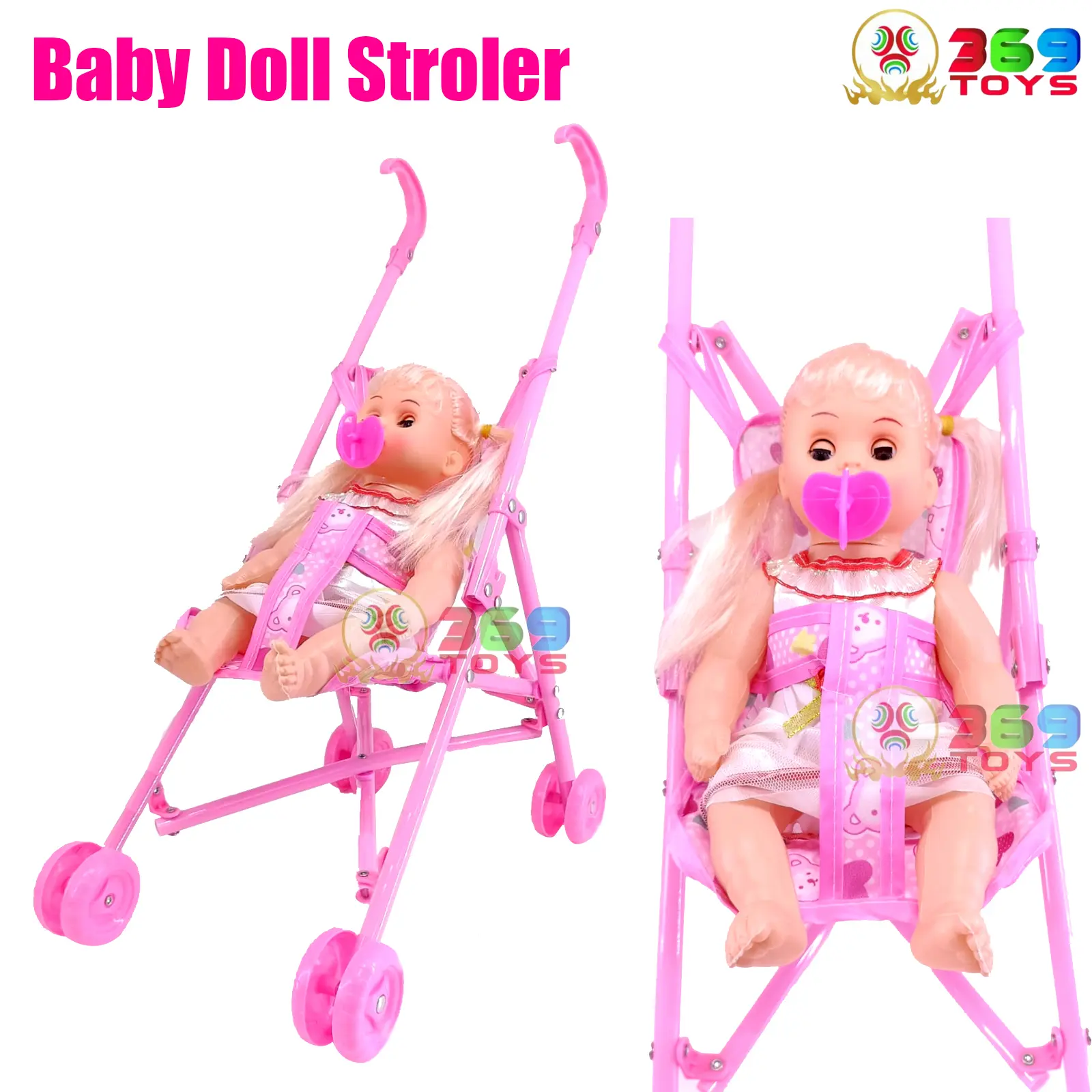MAINAN BABY DORONG (BABY STROLLEY) BAYI DORONG