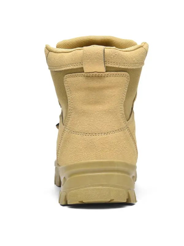 Women's Lace Up High-top Outdoor Back To School Hiking Shoes, Sporty Lightweight Anti-slip Wear-resistant Desert Land Tactical Hiking Shoes, High Top Boots, Shoes for Women 5