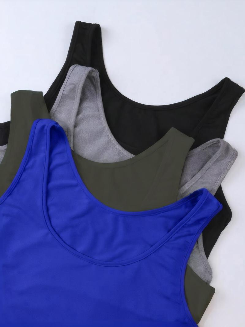 Product Introduction of Women's Solid Color  Tank Top, Casual Sleeveless Top for Daily Wear, Ladies Clothes for All Seasons 7