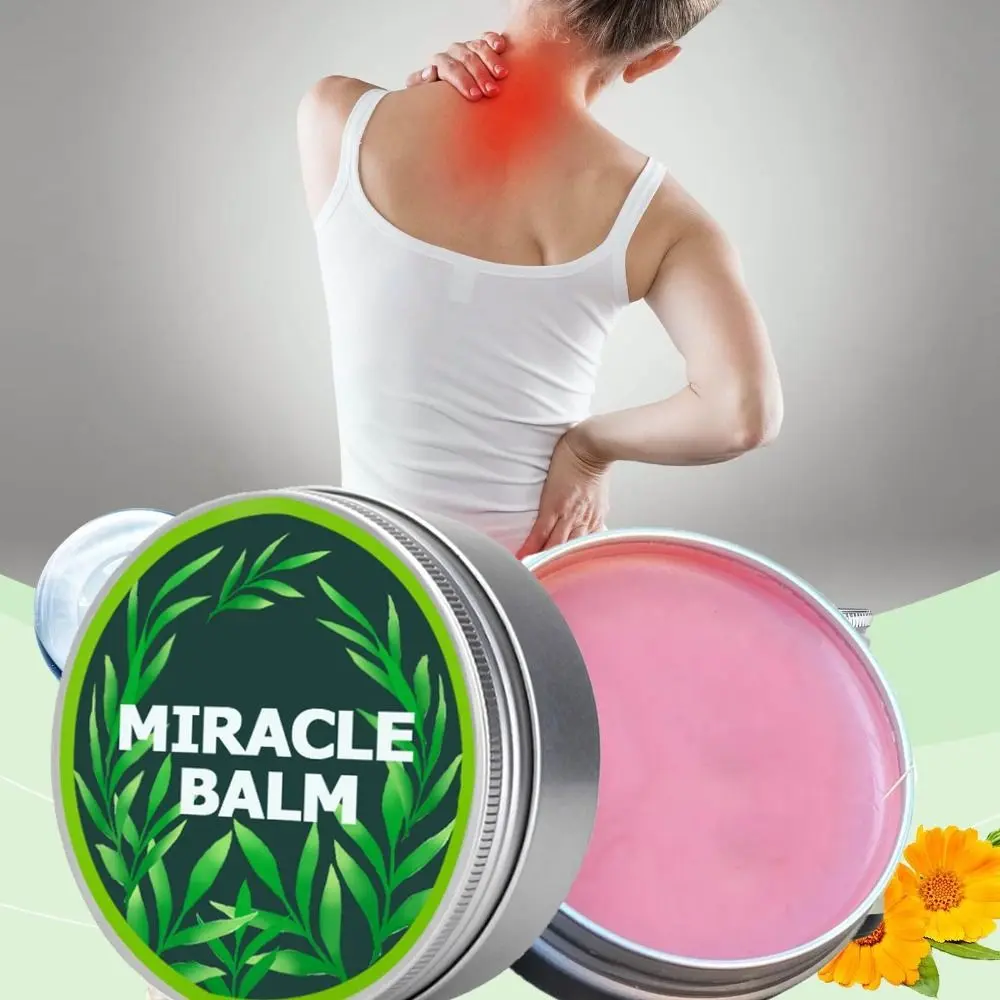 Hot 30g Hands Miracle Balm Gentle And Non-irritating Long-lasting Moisturizing Back Soothing Joint Cream Promote Blood Circulation Easily Absorbed Feet Miracle Balm for All Skin Types