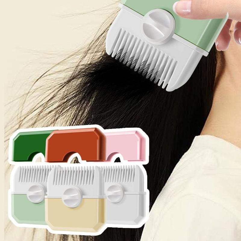 Product Introduction of Portable 2 in 1 Bangs Trimmer Replaceable Styling Tool Hair Trimmer Adjustable Baby Hair Cut Hair Cutting for Women Beauty 17