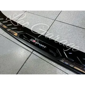 ALL NEW FORTUNER 2021 2022 GR SPORT SILLPLATE SILL PLATE BELAKANG REAR SCUFF COVER INJAKAN PINTU MOBIL HITAM MERAH BLACK PELINDUNG Car