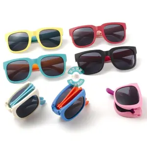 Kacamata Hitam Anak-FOLDABLE TWO COLOUR-Anti UV-Outdoor Sunglasses-Unisex