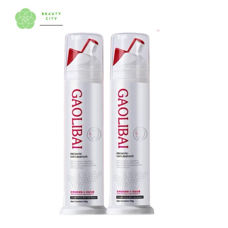   Combo 2  Kem Đánh Răng Gaolibai Nano Bạc Đánh Cao Răng Mảng Bám Sáng Răng Trắng Răng 