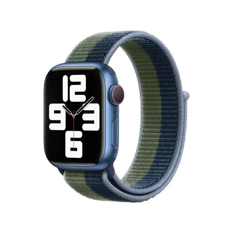 Product Introduction of Dây đeo Apple Watch tương thích, Nylon dệt mịn, vòng đeo tay, cho thế hệ Apple Watch-S10 / 987654321SE, có sẵn cho năm 2025 12