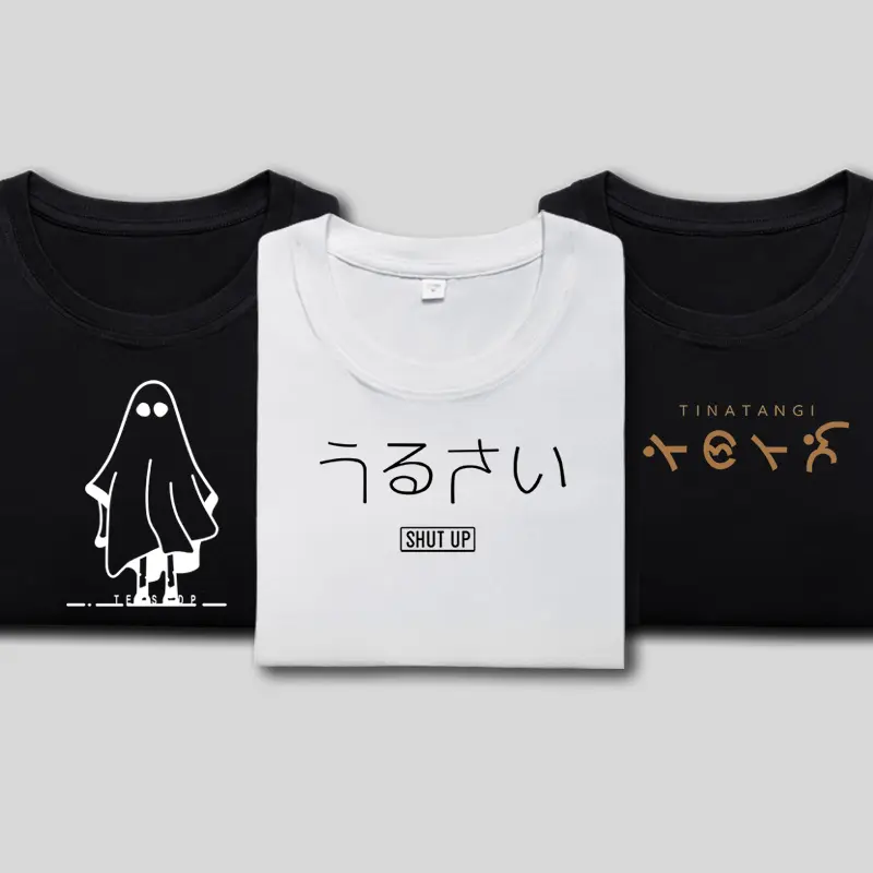 Tshirt Minimalist Design for Round Neck Shirt Black Tshirt shirt 214-225 Casual Short Sleeve Top Streetwear Basic Womenswear Lingerie Comfort Summer Crewneck Maternity