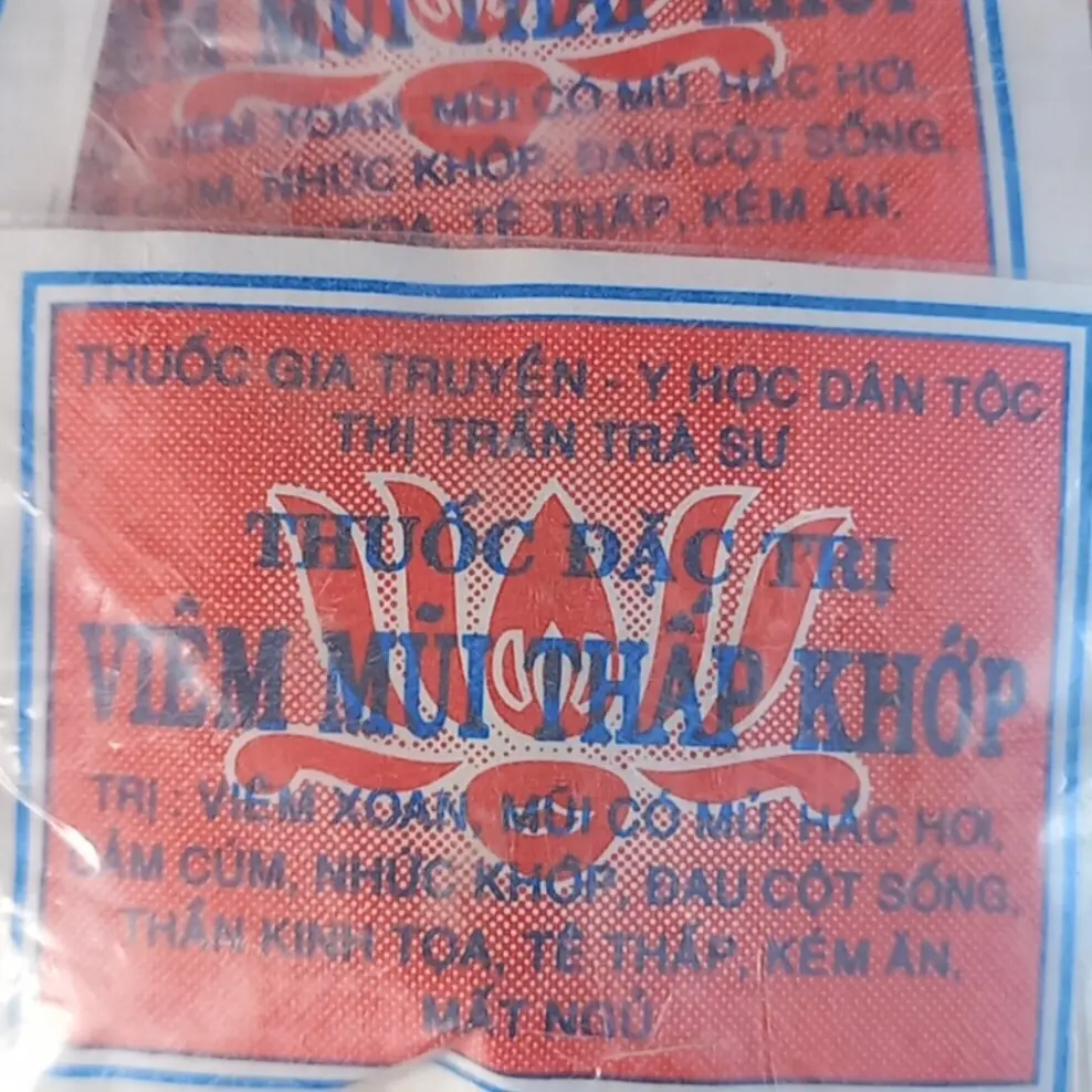 thuốc gia truyền  nui  trà  sư 100 gói viêm mũi thấp khớp