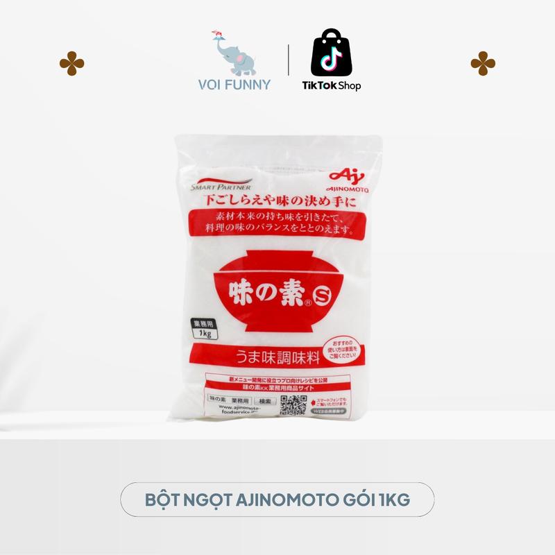 Gia Vị Bột Ngọt Ajinomoto 1KG - Hàng Nội Địa Nhật botn got Đường Muối