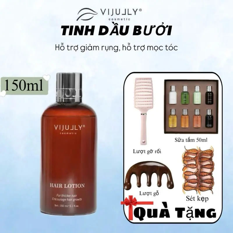 Xịt bửơi Vịully hỗ trợ moc toc Chất dinh dưỡng cho tóc Không chứa silicon, dưỡng tóc , chăm sóc tóc