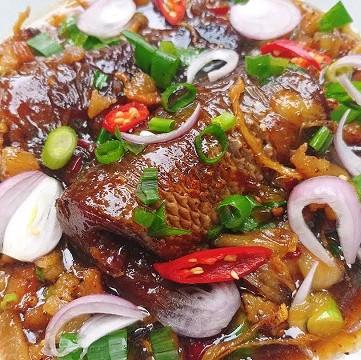  mắm cá lóc thịt 1,5kg không đường 