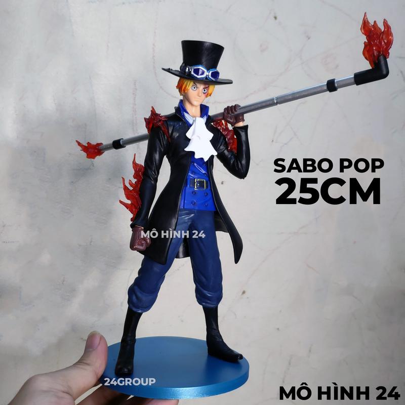 Mô hình nhân vật figure SABO POP trong anime ONe piece vua hải tặc anh trai luffy onepiece tượng mô hình 24group
