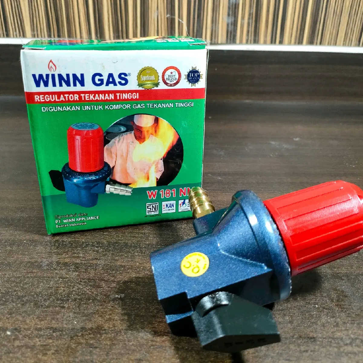 Regulator non meter tekanan tinggi w181 winn gas