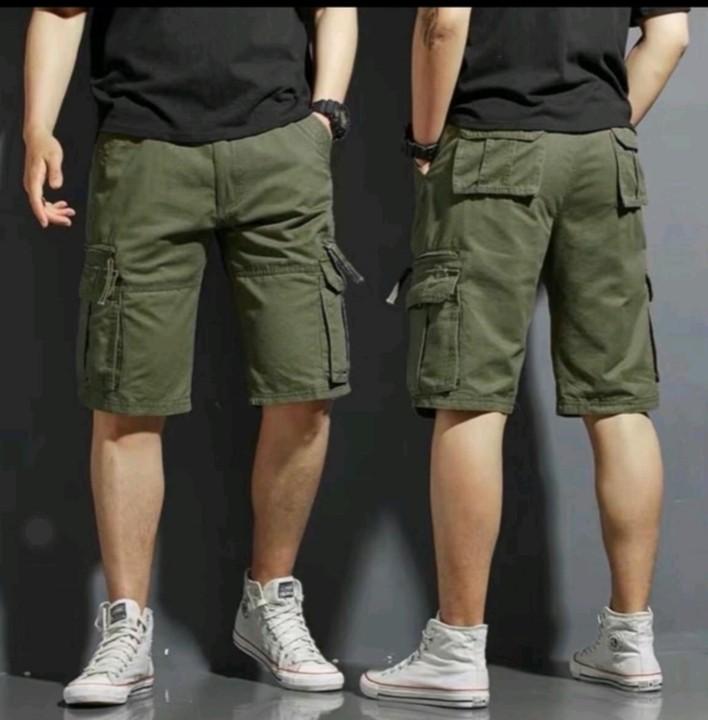 Product Introduction of 6 pocket cargo short Denim short good quality Menswear Lingerie Plain  Overall Long Overall 4