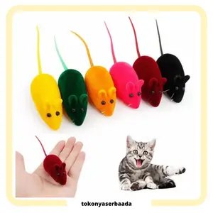 TSA Mainan Tikus Interaktif Mencit Kucing Cat Toys Bentuk Tikus Bisa Bunyi Mainan Hewan Peliharaan Doggy Bersuara Cit
