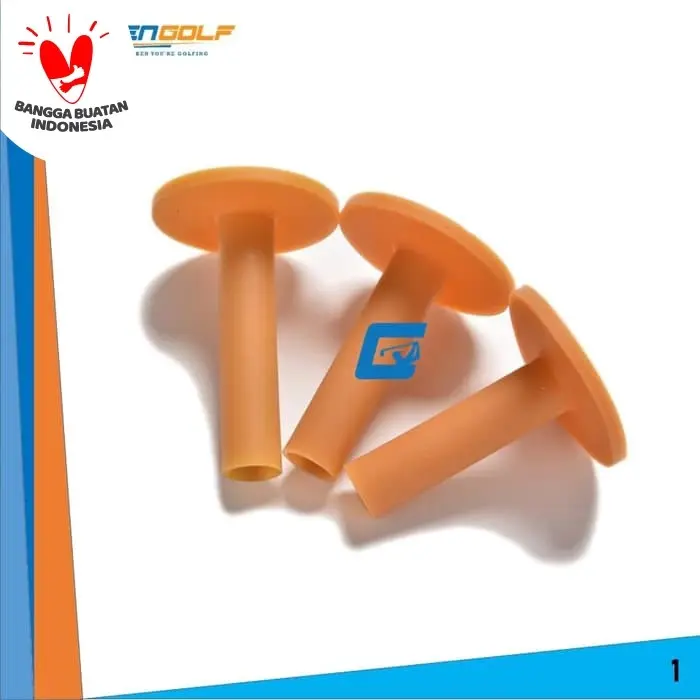 GOLF TEE SET KARET ISI 3 PCS UKURAN 60/70/80 MM - RUBBER