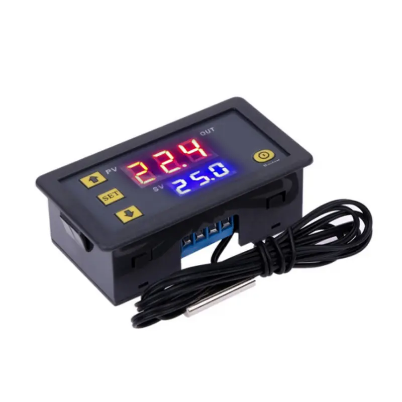 Beiaqun-Bộ Điều Nhiệt Kỹ Thuật Số LCD W3230 DC 12V 20a, Bộ Điều Khiển Báo Động Nhiệt Độ, Bộ Điều Chỉnh 0