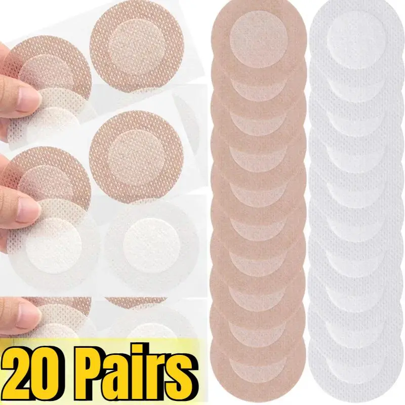 10/20Pairs Men's Round Chest Covers Self-Adhesive Disposable - TikTok ...