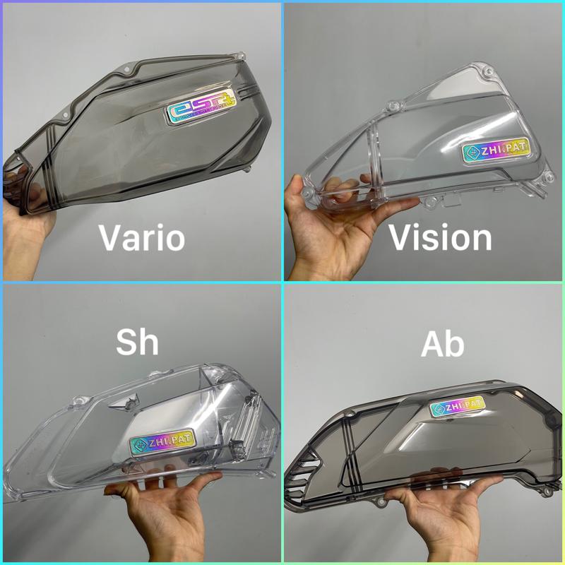 Ốp Lọc Gió Trong Suốt Gắn Xe Vario - AB - Vision - Sh