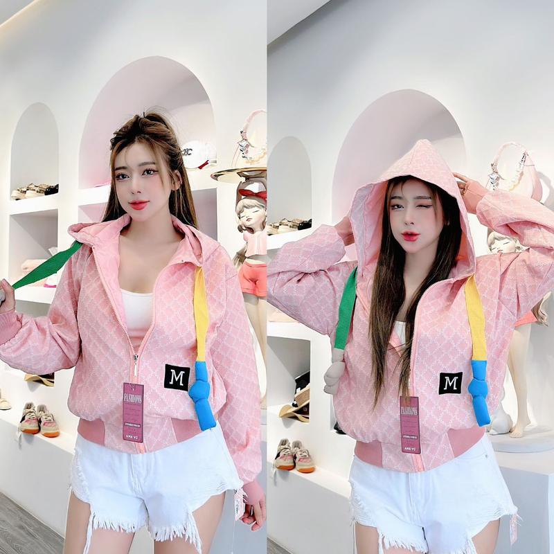 Áo Khoác Chống Nắng Chất Liệu Xốp Siêu Đẹp Mẫu Áo Khoát Siêu HOT TREND Hàng 02 Lớp Sang Xịn Mịn Chống UV Chống Tia Cực Tím Tốt Hàng Có Nón To Tiện Lợi Đi Nắng Che Mưa