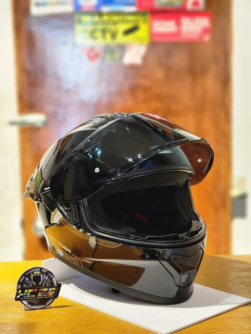 Spyder Spike Motorcycle Helmet Spyder Spike Spyder Helmet Matte