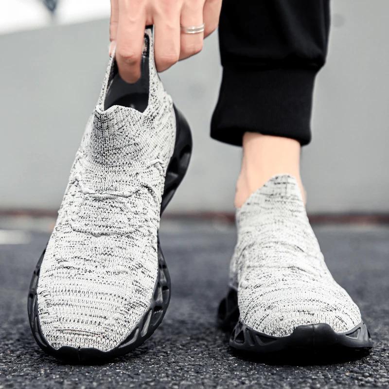 Pánské běžecké boty 2023 ležérní sportovní boty pánské trendy lehké turistické boty na tenis pánské tenisky prodyšné zapatillas velikost 47 běžecké boty_voghion.com