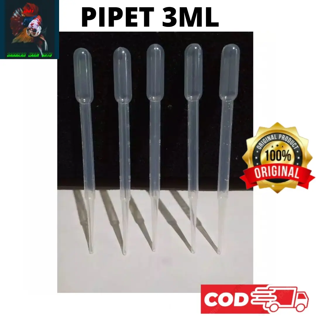 PIPET TETES 3ml DROPPER PIPETTE 3 ml