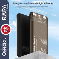 Gambar RAPAtech PB2021 - ORIGIN CRYSTAL II - QC 22.5W LED 10000 mAh Powerbank dari Liem Group Kota Administrasi Jakarta Barat 3 Tokopedia