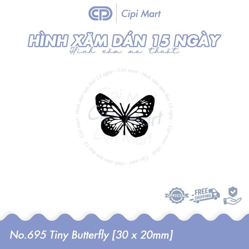 CIPI MART - Hình xăm tạm thời 15 NGÀY - chống nước, cọ xát 695 0