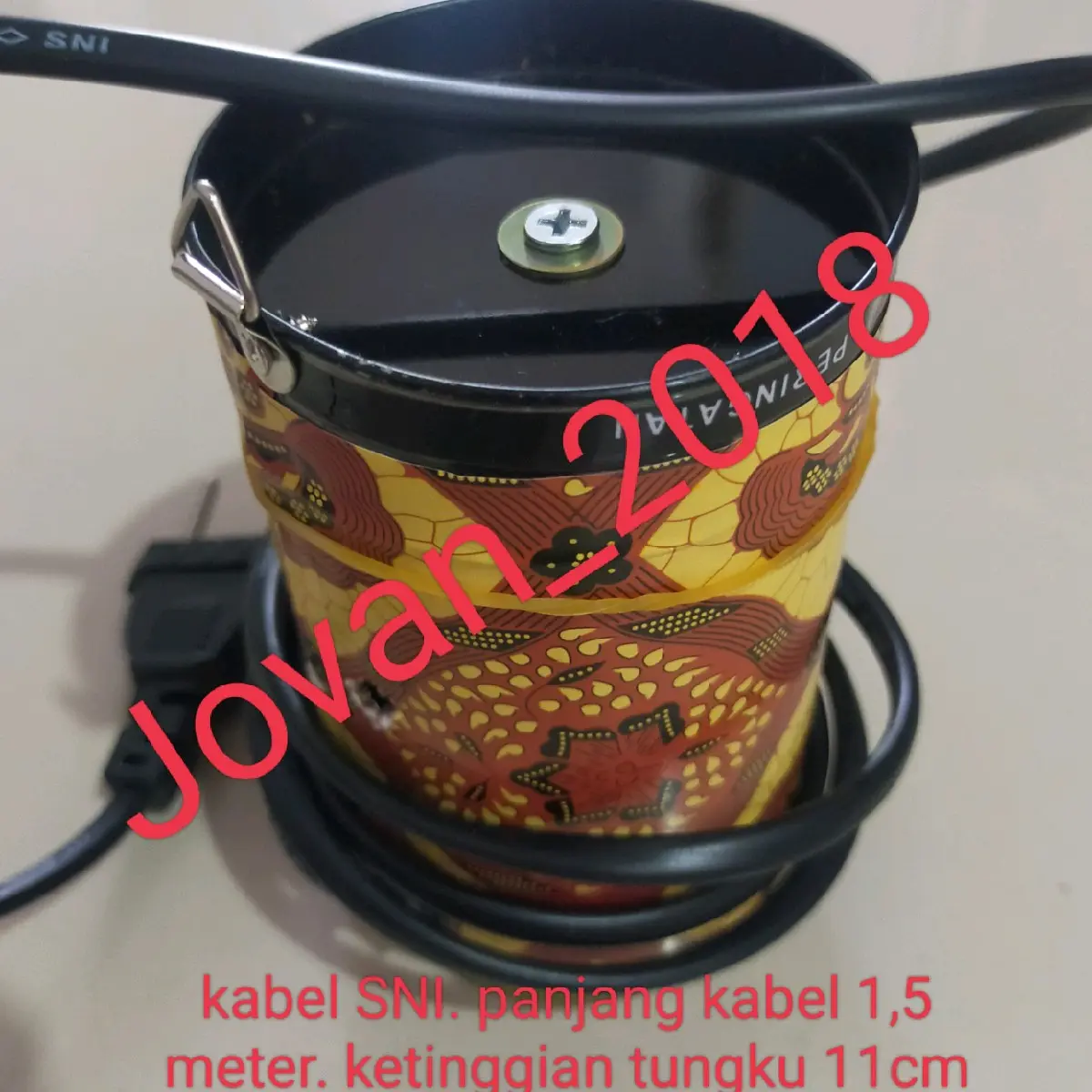 tungku pemanas  obat nyamuk elektrik Kabel